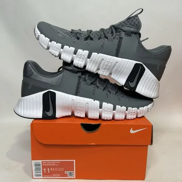 Nike Free Metcon 5 TB “Gunsmoke/Grey White Black” 2024 Nike Shoes Free Metcon 5 TB “Gunsmoke Grey White... | Depop main image 2